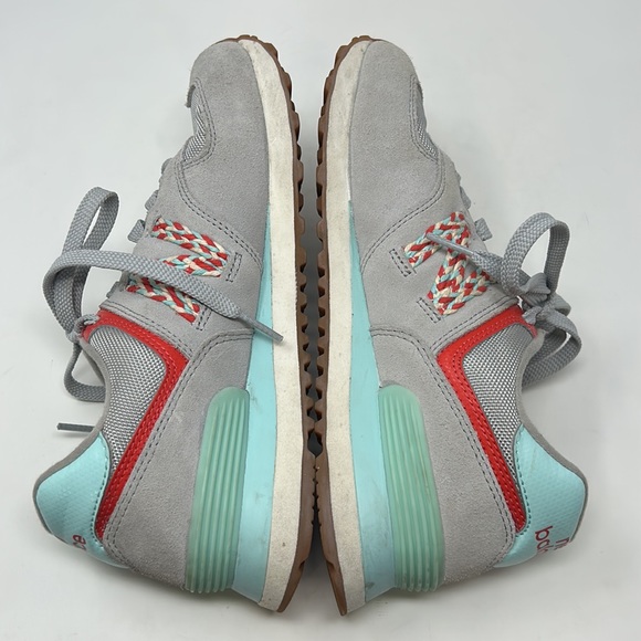 New Balance Suede Rope Accented Sneakers Size 7.5 Excellent Condition - Picture 11 of 13